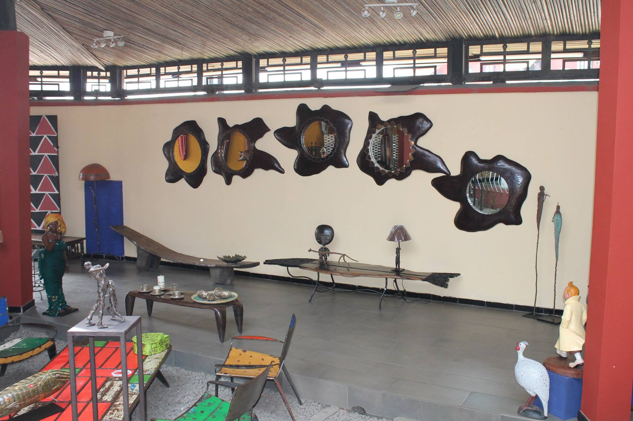 exposition des oeuvres artistes
